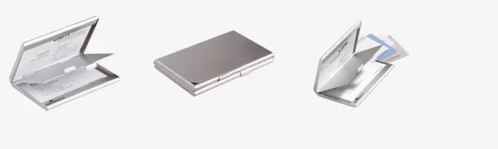 Visitenkarten-Etui BUSINESS CARD BOX DUO